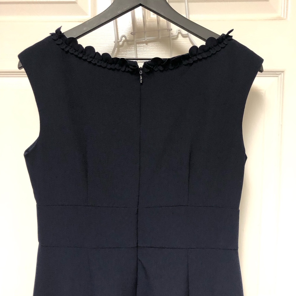 Studio One Sleeveless Navy Sheath Dress - Picture 6 of 11